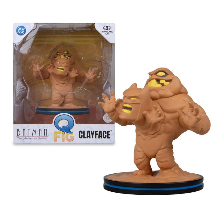 Mcfarlane Qmx Q Fig Deluxe: Dc Comics - Clayface con Batman atrapado