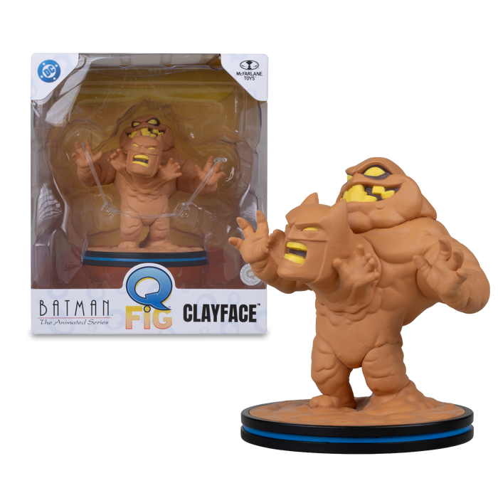 Mcfarlane Qmx Q Fig Deluxe: Dc Comics - Clayface con Batman atrapado