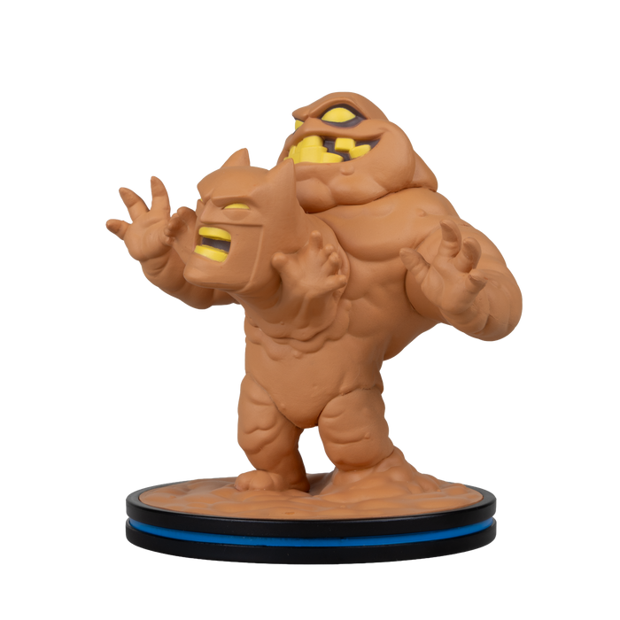 Mcfarlane Qmx Q Fig Deluxe: Dc Comics - Clayface con Batman atrapado