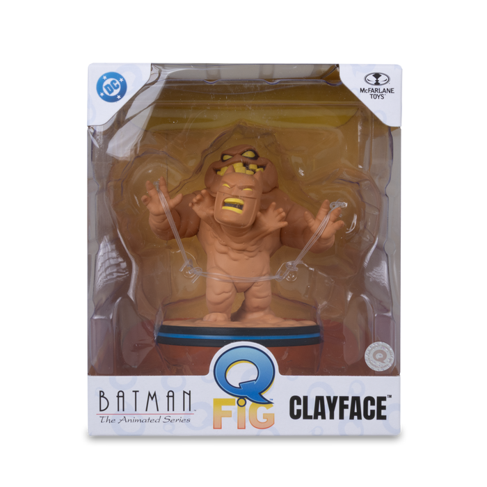 Mcfarlane Qmx Q Fig Deluxe: Dc Comics - Clayface con Batman atrapado
