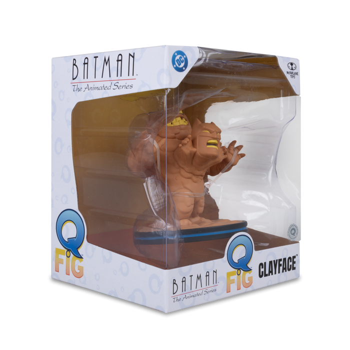 Mcfarlane Qmx Q Fig Deluxe: Dc Comics - Clayface con Batman atrapado