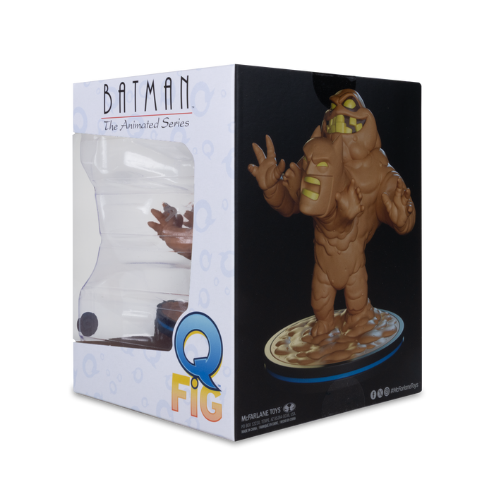 Mcfarlane Qmx Q Fig Deluxe: Dc Comics - Clayface con Batman atrapado