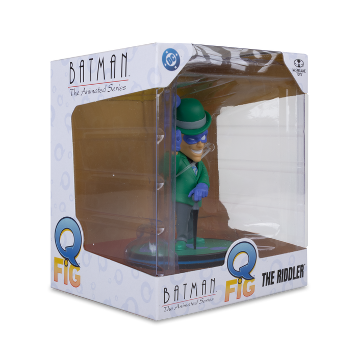 Mcfarlane Qmx Q Fig Deluxe: Dc Comics - Riddler con Signo de interrogacion