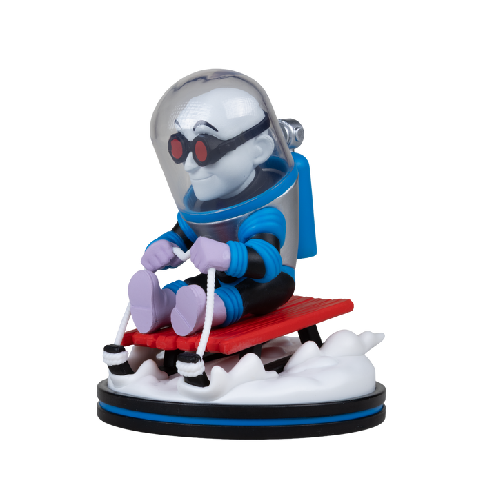 Mcfarlane Qmx Q Fig Deluxe: Dc Comics - Mr Freeze en Trineo