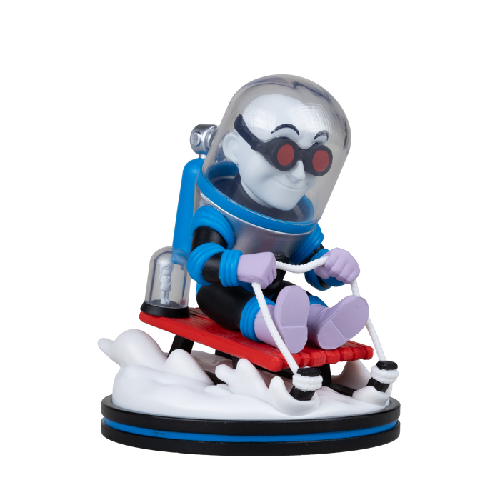 Mcfarlane Qmx Q Fig Deluxe: Dc Comics - Mr Freeze en Trineo