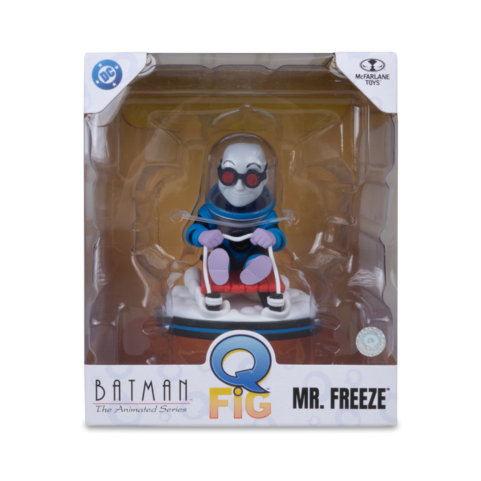 Mcfarlane Qmx Q Fig Deluxe: Dc Comics - Mr Freeze en Trineo