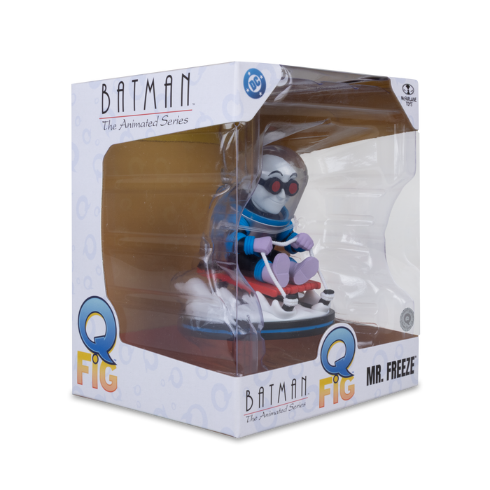 Mcfarlane Qmx Q Fig Deluxe: Dc Comics - Mr Freeze en Trineo