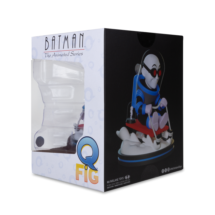 Mcfarlane Qmx Q Fig Deluxe: Dc Comics - Mr Freeze en Trineo
