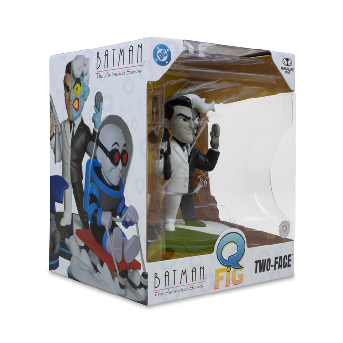 Mcfarlane Q-Fig Collectible: Dc Batman La Serie Animada Wave 1 - Two Face Noir