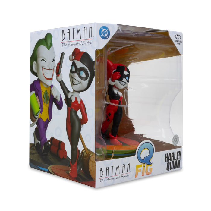 Mcfarlane Q-Fig Collectible: Dc Batman La Serie Animada Wave 1B - Harley Quinn