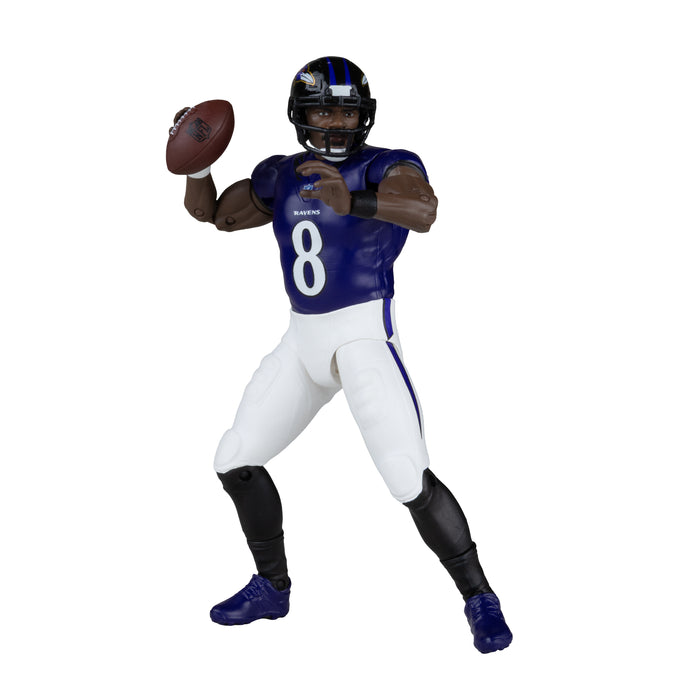 Mcfarlane Nfl Articulated Figures: Baltimore Ravens - Lamar Jackson 6 Pulgadas