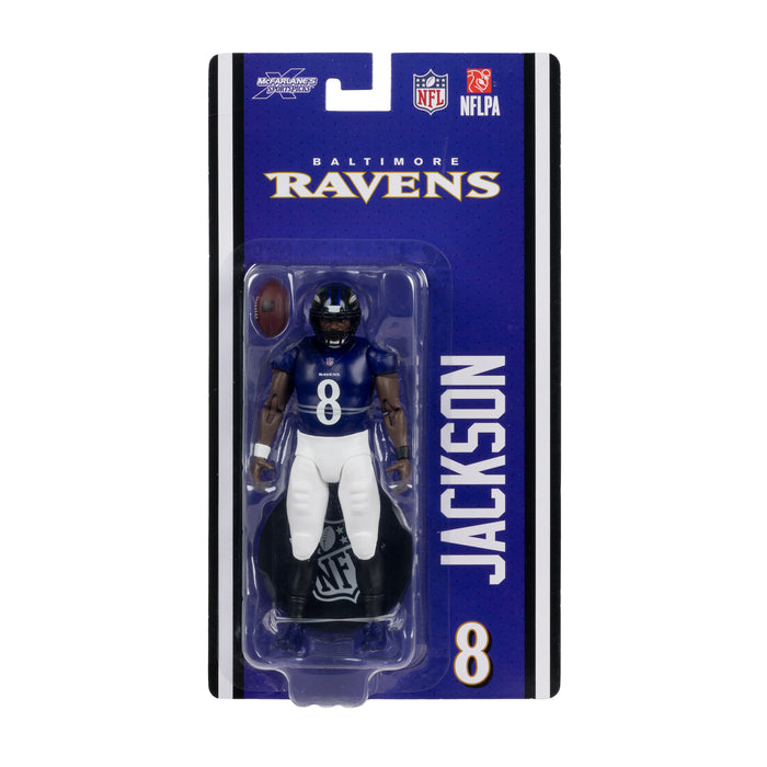 Mcfarlane Nfl Articulated Figures: Baltimore Ravens - Lamar Jackson 6 Pulgadas