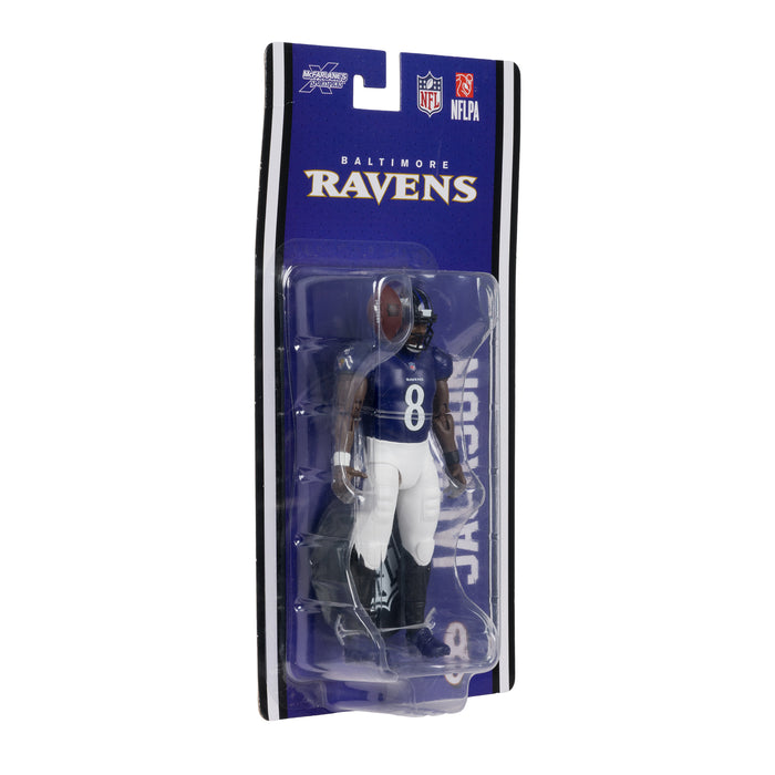 Mcfarlane Nfl Articulated Figures: Baltimore Ravens - Lamar Jackson 6 Pulgadas