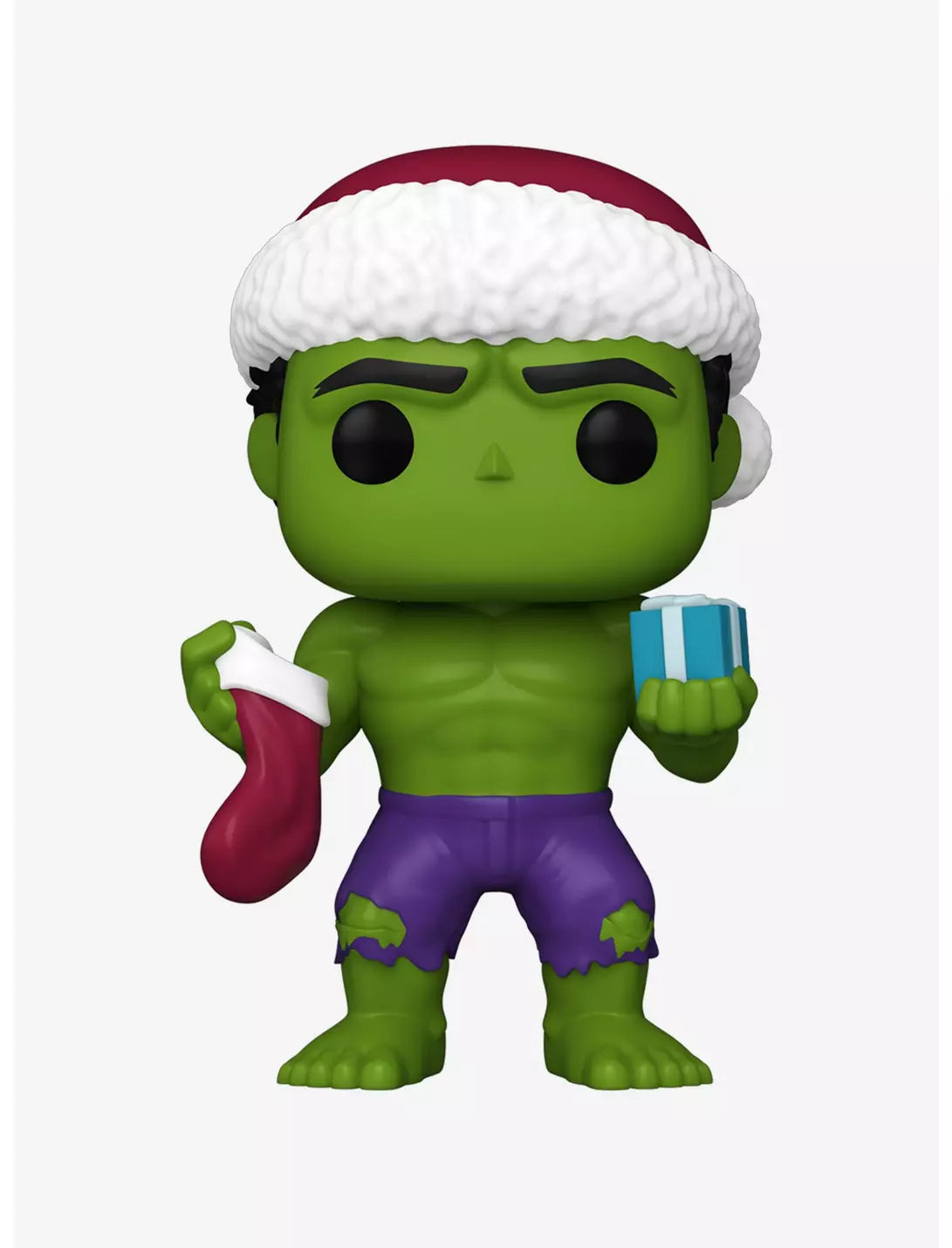 Funko Pop Marvel: Holiday - Hulk Con Gorro Exclusivo