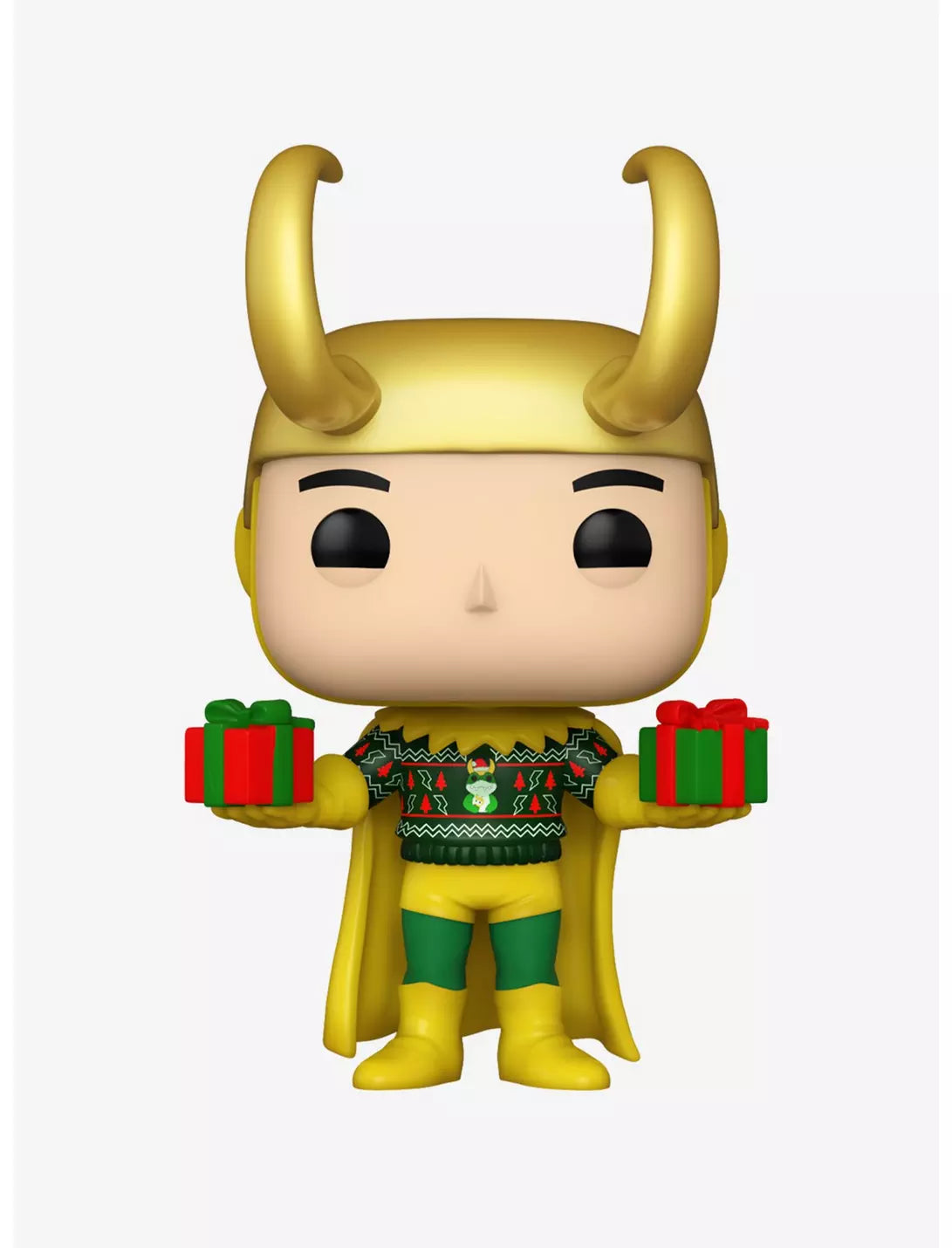 Funko Pop Marvel: Holiday - Loki Con Sueter Metalico Exclusivo