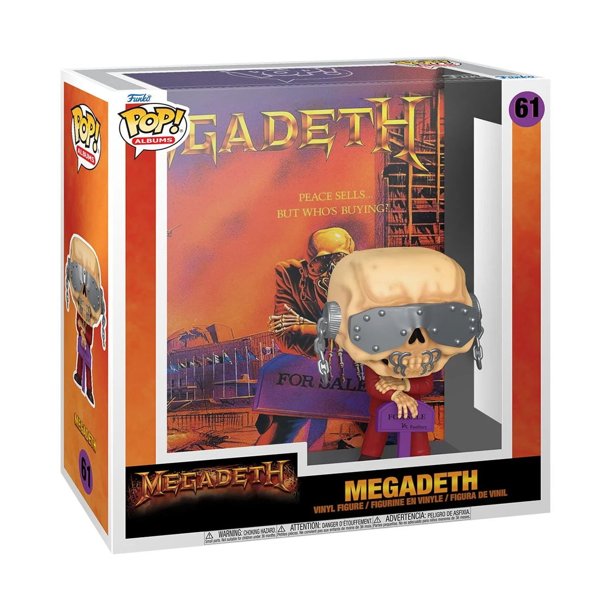 Funko Pop Albums: Megadeth - Peace Sells but Whos Buying?