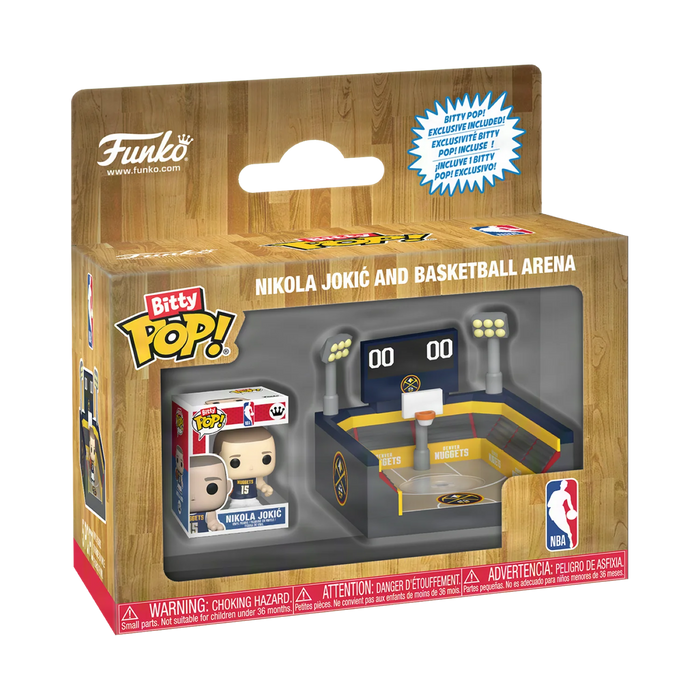 Funko Bitty Pop Town: Arena - Nuggets con Nikola Jokic
