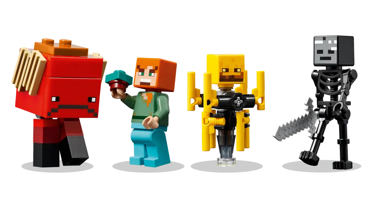LEGO Minecraft La Batalla de Lava del Inframundo 21266