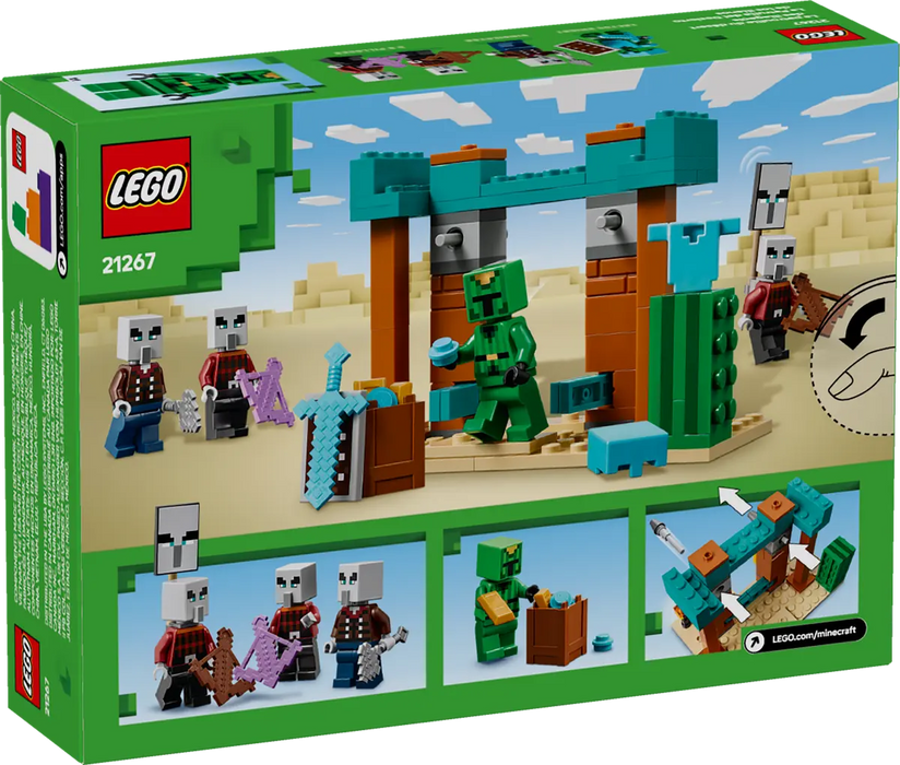 LEGO Minecraft La Patrulla del Desierto de los Maldeanos 21267