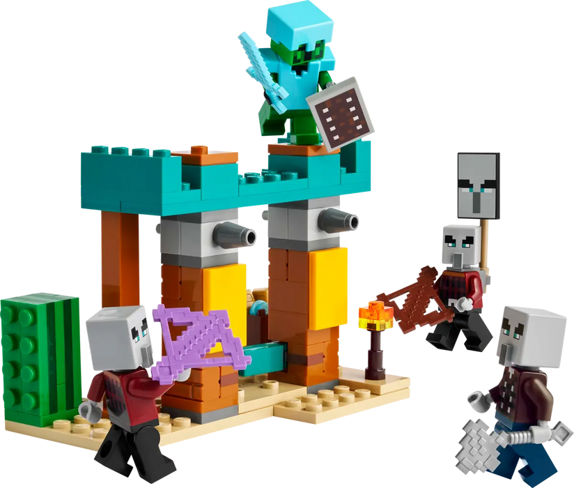LEGO Minecraft La Patrulla del Desierto de los Maldeanos 21267