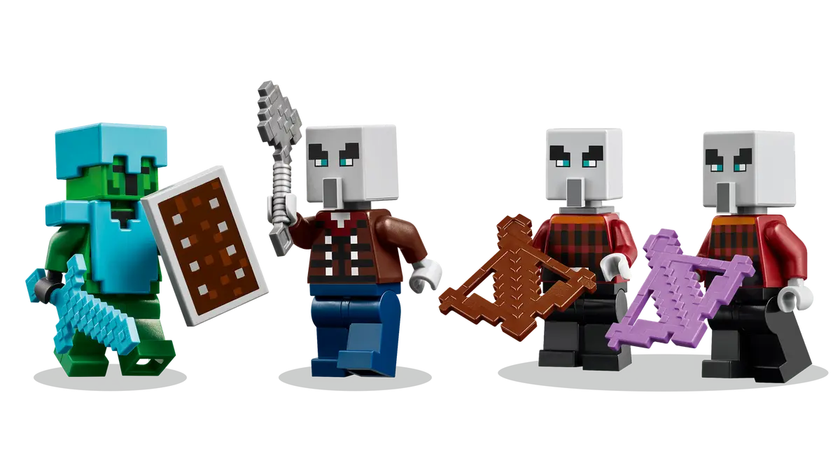 LEGO Minecraft La Patrulla del Desierto de los Maldeanos 21267
