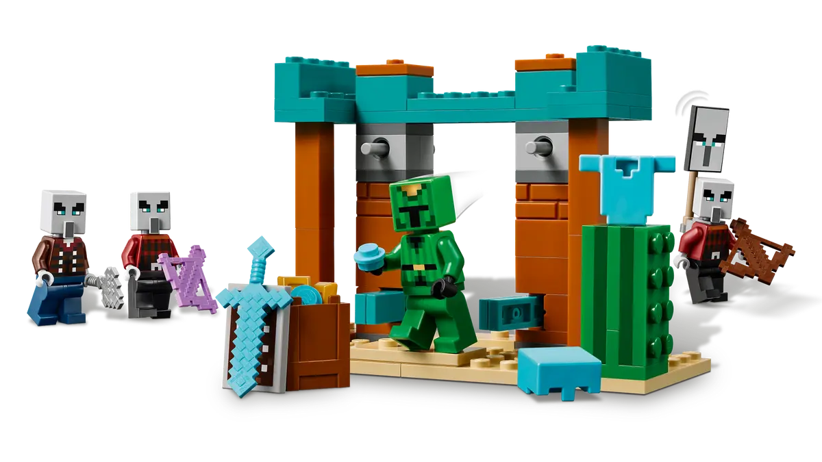 LEGO Minecraft La Patrulla del Desierto de los Maldeanos 21267