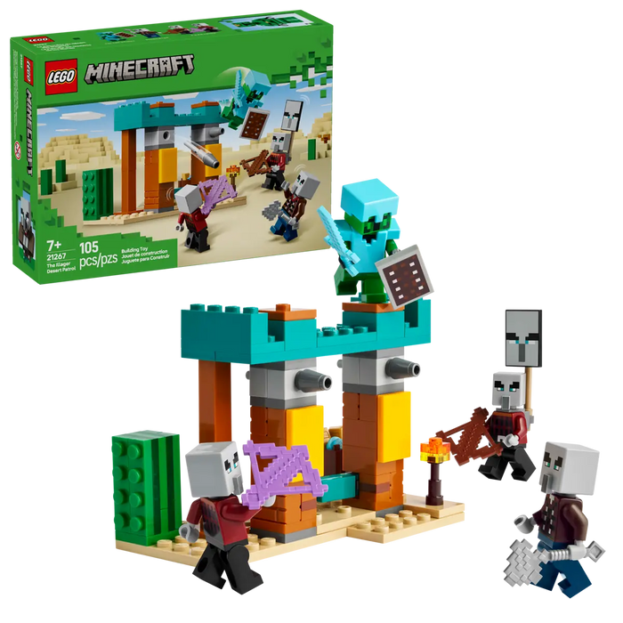 LEGO Minecraft La Patrulla del Desierto de los Maldeanos 21267
