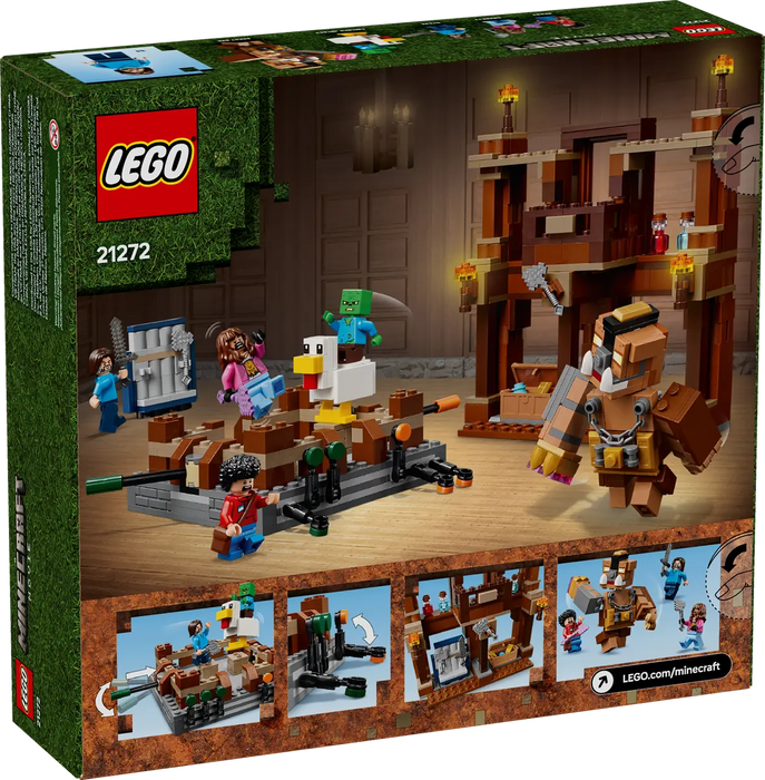 LEGO Minecraft El Ring de Combate de la Mansion del Bosque 21272