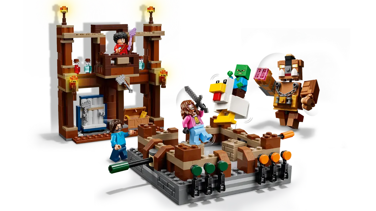 LEGO Minecraft El Ring de Combate de la Mansion del Bosque 21272