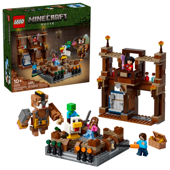 LEGO Minecraft El Ring de Combate de la Mansion del Bosque 21272