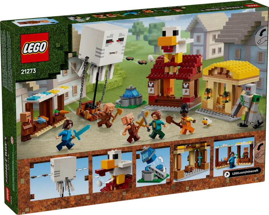LEGO Minecraft El Ataque a la Aldea del Globo de Ghast 21273