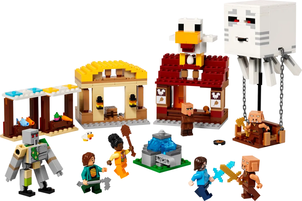 LEGO Minecraft El Ataque a la Aldea del Globo de Ghast 21273