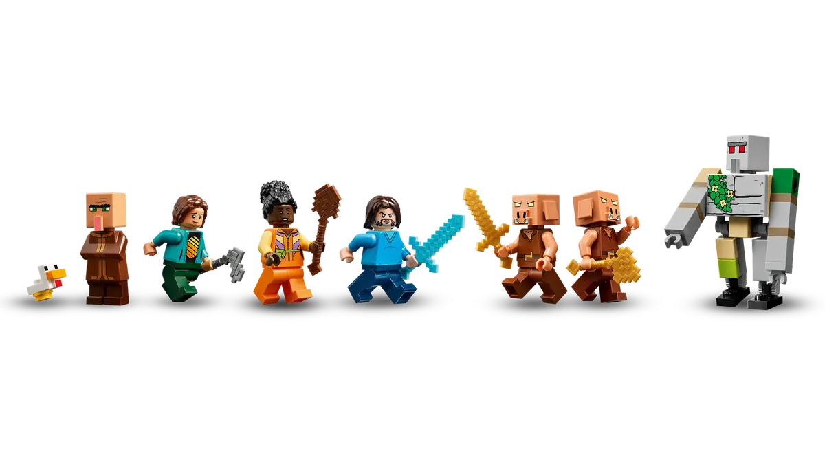 LEGO Minecraft El Ataque a la Aldea del Globo de Ghast 21273
