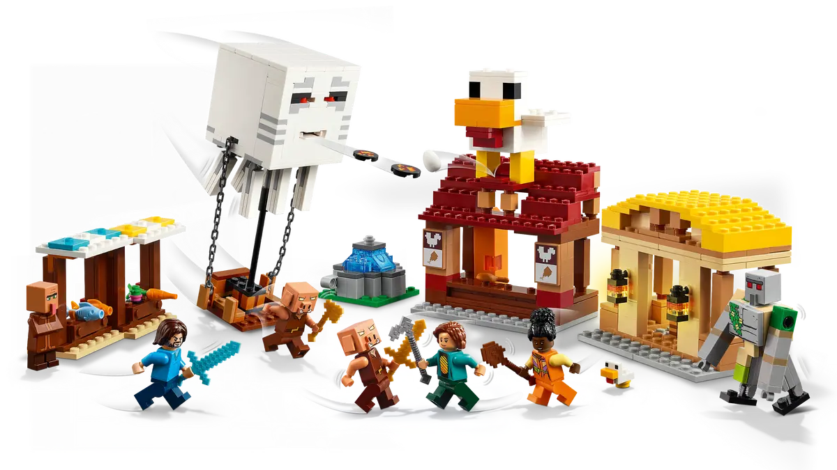LEGO Minecraft El Ataque a la Aldea del Globo de Ghast 21273
