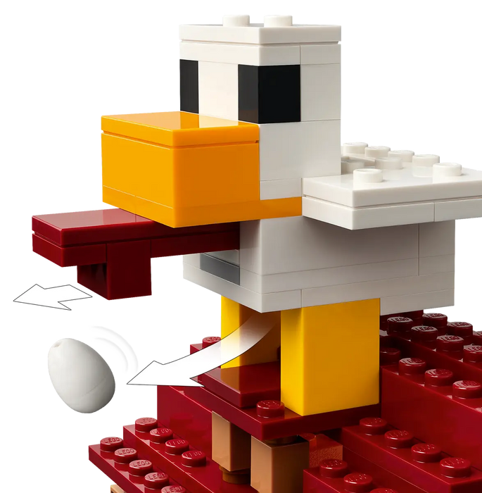 LEGO Minecraft El Ataque a la Aldea del Globo de Ghast 21273