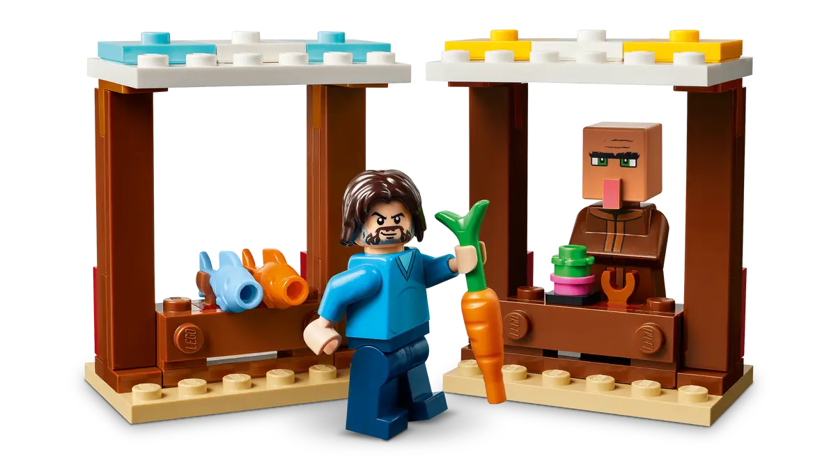 LEGO Minecraft El Ataque a la Aldea del Globo de Ghast 21273