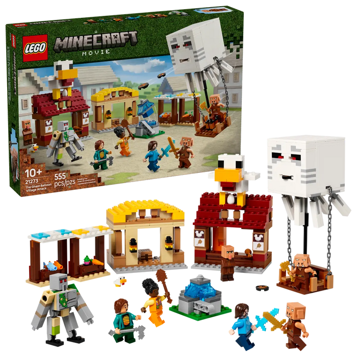 LEGO Minecraft El Ataque a la Aldea del Globo de Ghast 21273