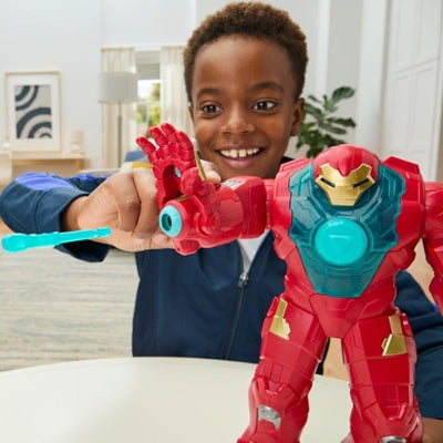 Marvel Epic World Of Action: Iron Man Y Hulkbuster 2 Pack