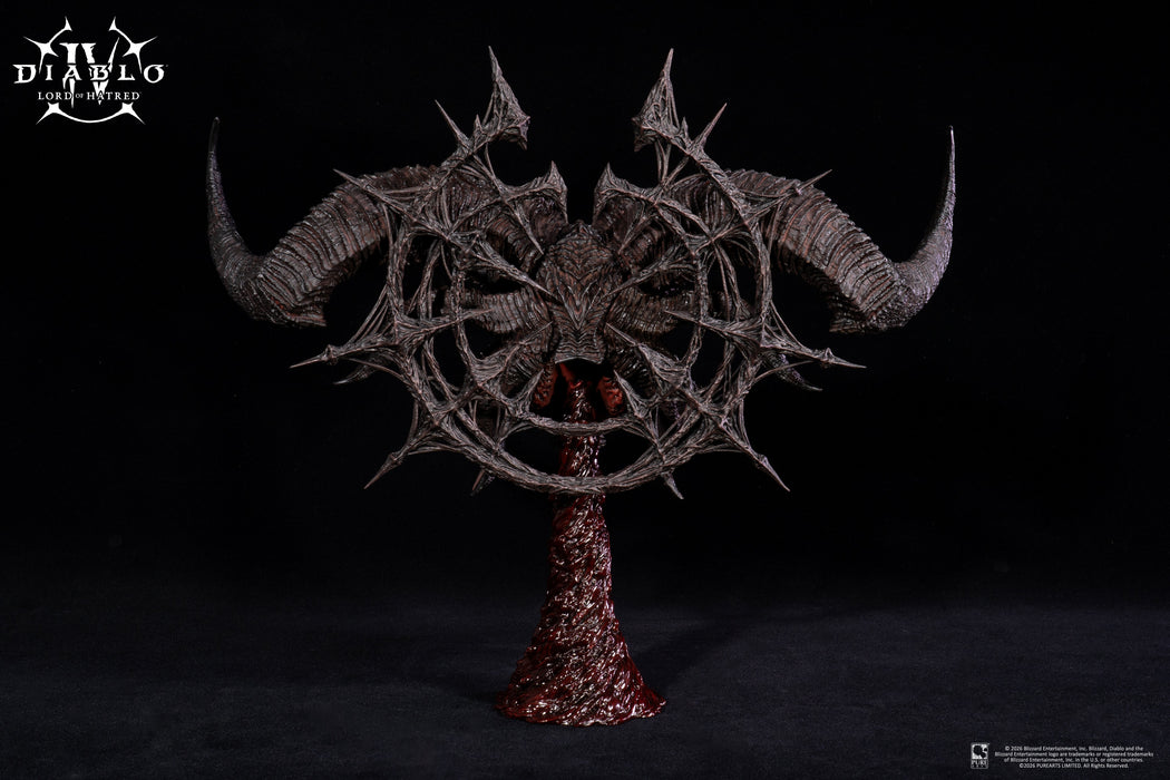 PureArts: Diablo IV Lord of Hatred - Mascara de Mephisto Replica Escala 1/2