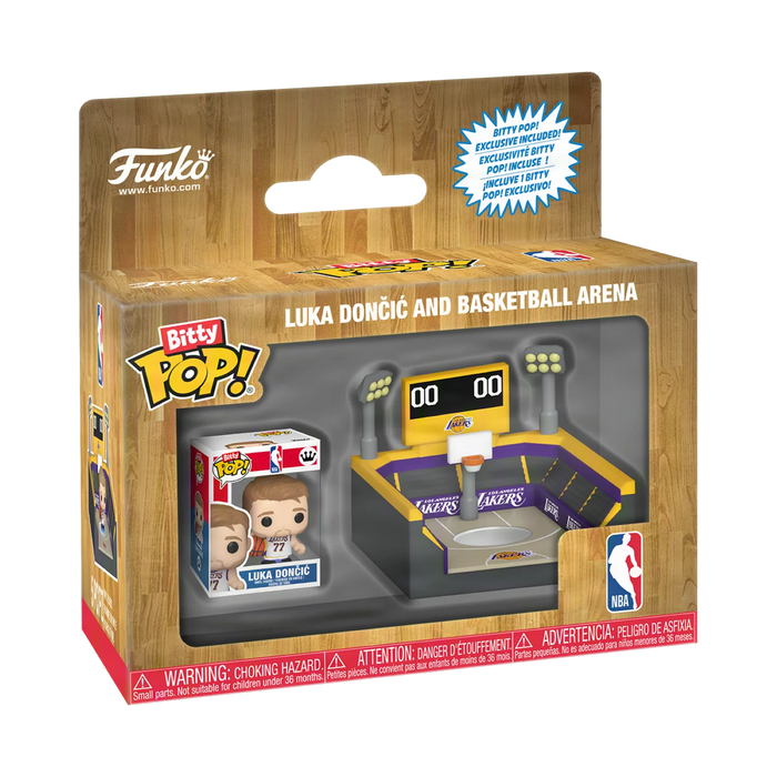 Funko Bitty Pop Town: Arena - Lakers con Luka Doncic