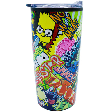 Fun Kids Termo Doble Pared: Los Simpson - Bart Psicodelico 450 ml