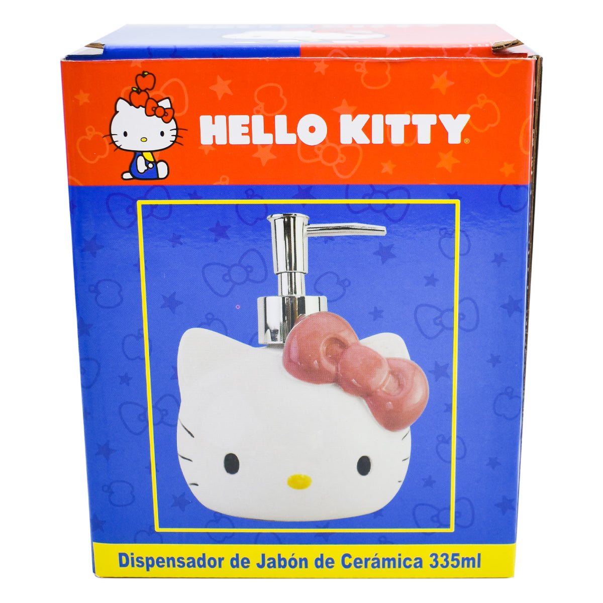 Fun Kids Dispensador De Jabon De Ceramica: Sanrio - Hello Kitty 335 ml
