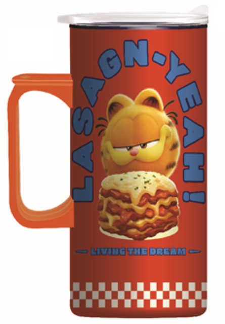 Fun Kids Termo Doble Pared Con Asa: Garfield Movie - Garfield 500 ml