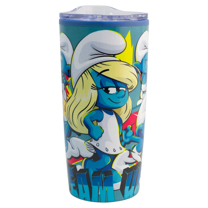 Fun Kids Termo Doble Pared: Los Pitufos - Pitufos 500 Ml