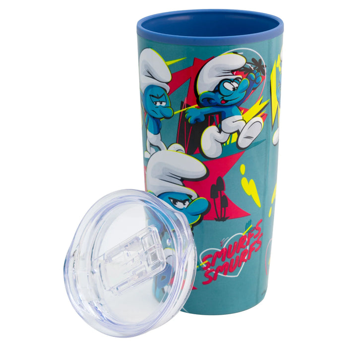 Fun Kids Termo Doble Pared: Los Pitufos - Pitufos 500 Ml