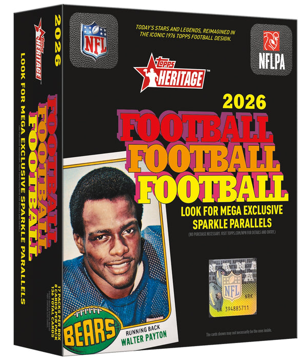 Topps: 2026 Topps Heritage NFL Football - Mega Box