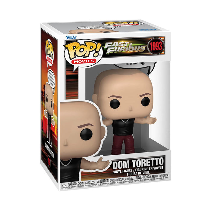 Funko Pop Sayings: Rapido y Furioso - Dominic Toretto