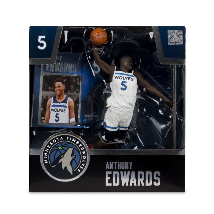 Mcfarlane NBA Posed Figures: Minnesota Timberwolves - Anthony Edwards