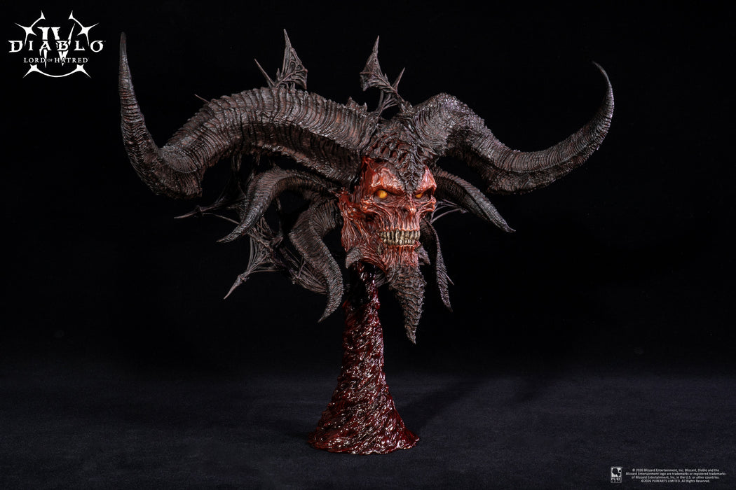PureArts: Diablo IV Lord of Hatred - Mascara de Mephisto Replica Escala 1/2