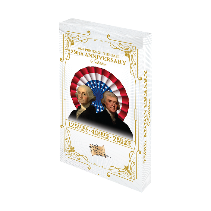 SUPER BREAK: 2026 Pieces of the Past 250th Anniversary - Hobby Box
